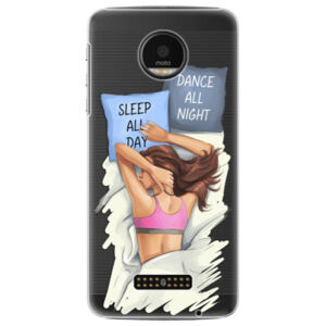 Plastové puzdro iSaprio - Dance and Sleep - Lenovo Moto Z