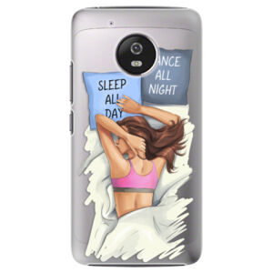 Plastové puzdro iSaprio - Dance and Sleep - Lenovo Moto G5