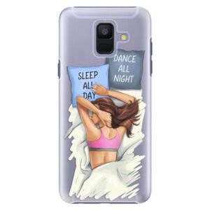 Plastové puzdro iSaprio - Dance and Sleep - Samsung Galaxy A6
