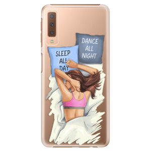 Plastové puzdro iSaprio - Dance and Sleep - Samsung Galaxy A7 (2018)