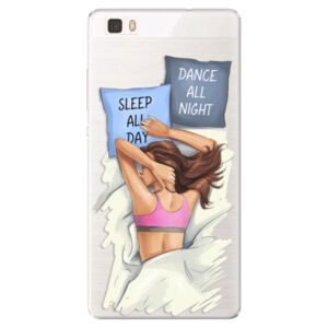Silikónové puzdro iSaprio - Dance and Sleep - Huawei Ascend P8 Lite