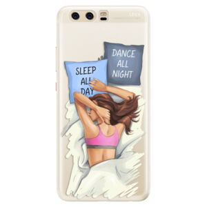 Silikónové puzdro iSaprio - Dance and Sleep - Huawei P10
