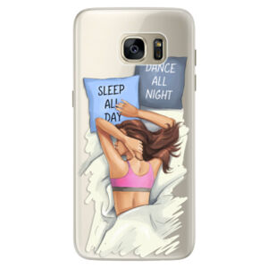 Silikónové puzdro iSaprio - Dance and Sleep - Samsung Galaxy S7 Edge