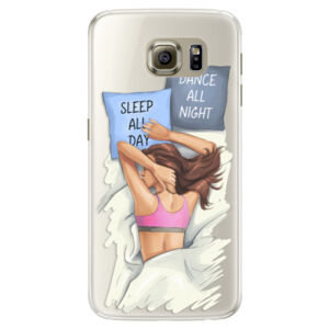 Silikónové puzdro iSaprio - Dance and Sleep - Samsung Galaxy S6 Edge