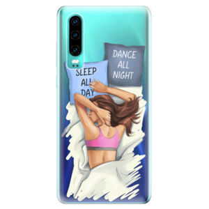 Odolné silikonové pouzdro iSaprio - Dance and Sleep - Huawei P30