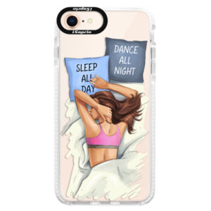 Silikónové púzdro Bumper iSaprio - Dance and Sleep - iPhone 8