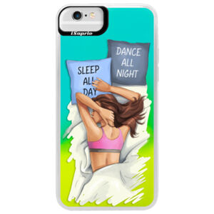 Neónové puzdro Blue iSaprio - Dance and Sleep - iPhone 6 Plus/6S Plus