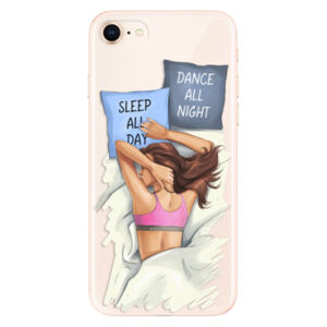 Odolné silikónové puzdro iSaprio - Dance and Sleep - iPhone 8