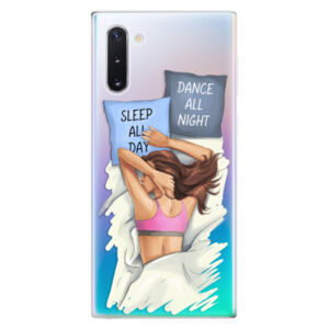 Odolné silikónové puzdro iSaprio - Dance and Sleep - Samsung Galaxy Note 10