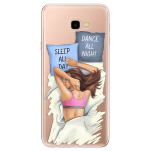 Odolné silikónové puzdro iSaprio - Dance and Sleep - Samsung Galaxy J4+