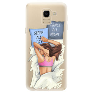 Odolné silikónové puzdro iSaprio - Dance and Sleep - Samsung Galaxy J6