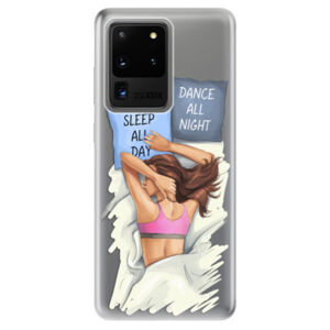 Odolné silikónové puzdro iSaprio - Dance and Sleep - Samsung Galaxy S20 Ultra