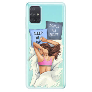 Odolné silikónové puzdro iSaprio - Dance and Sleep - Samsung Galaxy A71