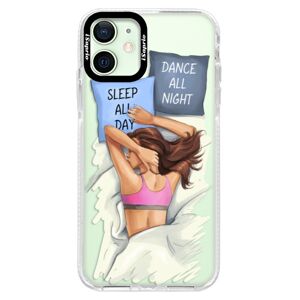 Silikónové puzdro Bumper iSaprio - Dance and Sleep - iPhone 12 mini