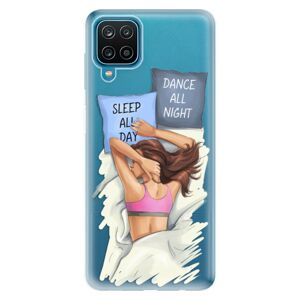 Odolné silikónové puzdro iSaprio - Dance and Sleep - Samsung Galaxy A12