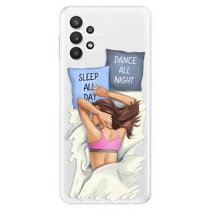 Odolné silikónové puzdro iSaprio - Dance and Sleep - Samsung Galaxy A32