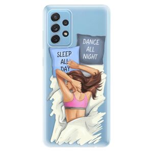Odolné silikónové puzdro iSaprio - Dance and Sleep - Samsung Galaxy A72
