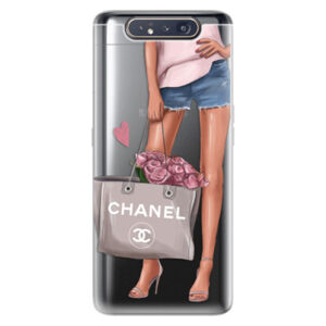 Odolné silikónové puzdro iSaprio - Fashion Bag - Samsung Galaxy A80
