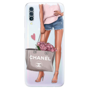 Odolné silikónové puzdro iSaprio - Fashion Bag - Samsung Galaxy A50