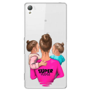 Plastové puzdro iSaprio - Super Mama - Two Girls - Sony Xperia Z3