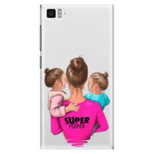 Plastové puzdro iSaprio - Super Mama - Two Girls - Xiaomi Mi3