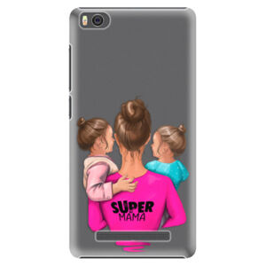 Plastové puzdro iSaprio - Super Mama - Two Girls - Xiaomi Mi4C