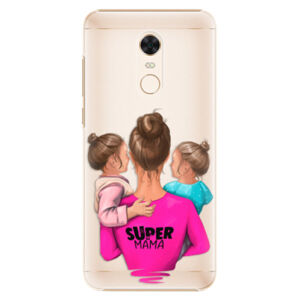 Plastové puzdro iSaprio - Super Mama - Two Girls - Xiaomi Redmi 5 Plus