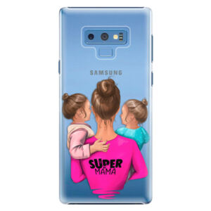 Plastové puzdro iSaprio - Super Mama - Two Girls - Samsung Galaxy Note 9