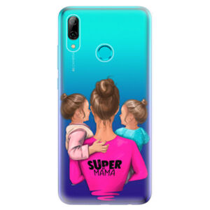 Odolné silikonové pouzdro iSaprio - Super Mama - Two Girls - Huawei P Smart 2019