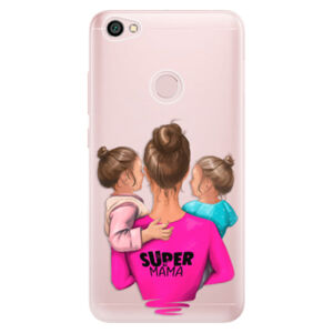 Odolné silikónové puzdro iSaprio - Super Mama - Two Girls - Xiaomi Redmi Note 5A / 5A Prime