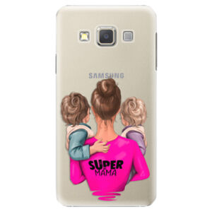 Plastové puzdro iSaprio - Super Mama - Two Boys - Samsung Galaxy A7
