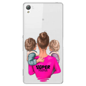 Plastové puzdro iSaprio - Super Mama - Two Boys - Sony Xperia Z3