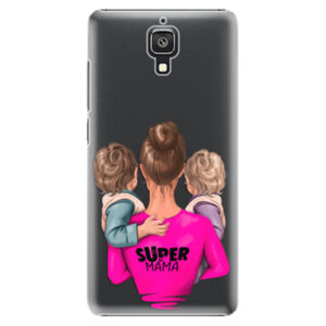 Plastové puzdro iSaprio - Super Mama - Two Boys - Xiaomi Mi4