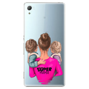 Plastové puzdro iSaprio - Super Mama - Two Boys - Sony Xperia Z3+ / Z4