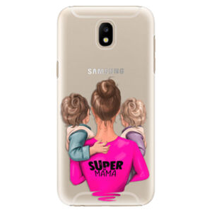 Plastové puzdro iSaprio - Super Mama - Two Boys - Samsung Galaxy J5 2017