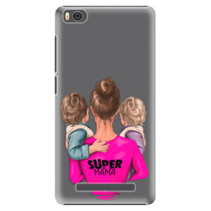 Plastové puzdro iSaprio - Super Mama - Two Boys - Xiaomi Mi4C