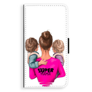 Flipové puzdro iSaprio - Super Mama - Two Boys - Sony Xperia XZ
