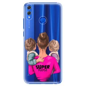 Plastové puzdro iSaprio - Super Mama - Two Boys - Huawei Honor 8X