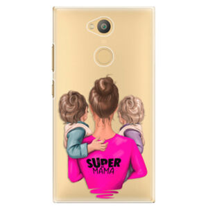Plastové puzdro iSaprio - Super Mama - Two Boys - Sony Xperia L2