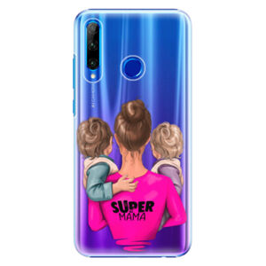 Plastové puzdro iSaprio - Super Mama - Two Boys - Huawei Honor 20 Lite