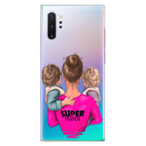 Plastové puzdro iSaprio - Super Mama - Two Boys - Samsung Galaxy Note 10+