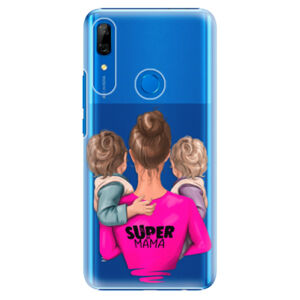 Plastové puzdro iSaprio - Super Mama - Two Boys - Huawei P Smart Z