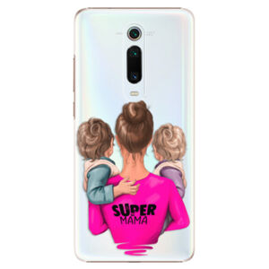 Plastové puzdro iSaprio - Super Mama - Two Boys - Xiaomi Mi 9T Pro