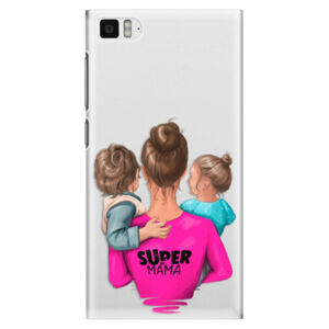 Plastové puzdro iSaprio - Super Mama - Boy and Girl - Xiaomi Mi3