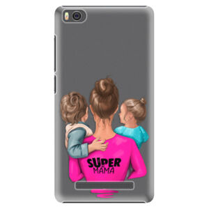 Plastové puzdro iSaprio - Super Mama - Boy and Girl - Xiaomi Mi4C