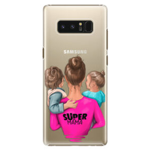 Plastové puzdro iSaprio - Super Mama - Boy and Girl - Samsung Galaxy Note 8