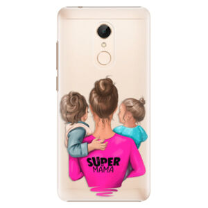 Plastové puzdro iSaprio - Super Mama - Boy and Girl - Xiaomi Redmi 5