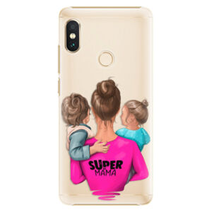 Plastové puzdro iSaprio - Super Mama - Boy and Girl - Xiaomi Redmi Note 5