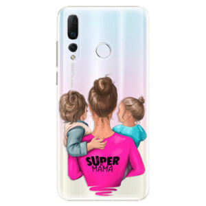 Plastové puzdro iSaprio - Super Mama - Boy and Girl - Huawei Nova 4