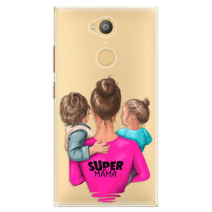Plastové puzdro iSaprio - Super Mama - Boy and Girl - Sony Xperia L2